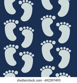 Stylized blue legs. Flat design pattern.