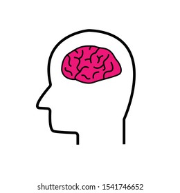 Stylized brain icon or logo