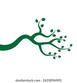 Vector y símbolo estilizado del logotipo de la rama