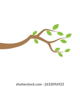 Vetor e símbolo do logotipo da ramificação estilizada