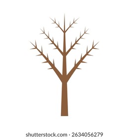 Stylized branch logo vector and symbol