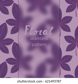 Stylized branches. Vector seamless pattern for design of textiles, wallpapers, wraps, covers and prints