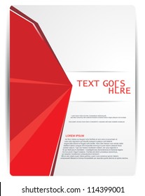 stylized brochure design