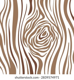 stylized brown wood texture background featuring organic wood grain pattern and abstract tree knot graphic elements for creative design projects