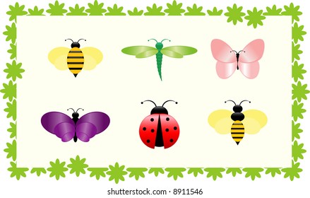 Stylized bugs