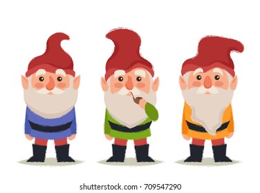 Santa Claus Icon Set Isolated On Stock Vector (royalty Free) 1581437872