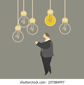 stylized characters in a situation of business concepts ideas planning discussion