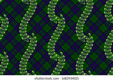Stylized Checkered Background Patterns Prints Fabrics Stock Vector ...