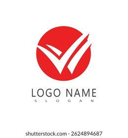 Stylized Checklist logo vector symbol design