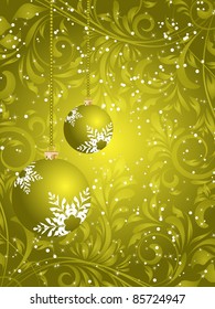 stylized Christmas card