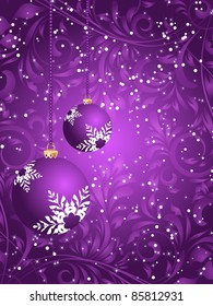 stylized Christmas card