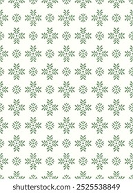 Stylized christmas seamless pattern. Vector illustration.