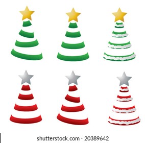 Stylized Christmas Trees