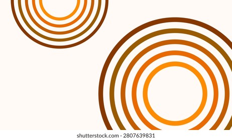 Stylized circular designs featuring boho warm orange hues and layered patterns for modern decor.