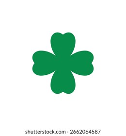 Diseño estilizado del logotipo y del símbolo del trébol