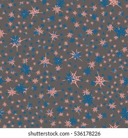 Stylized cobweb seamless pattern. Can be use for background, fabric, wrapping and others.