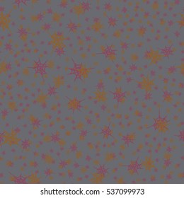Stylized cobweb seamless pattern. Can be use for background, fabric, wrapping and others.
