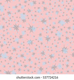 Stylized cobweb seamless pattern. Can be use for background, fabric, wrapping and others.