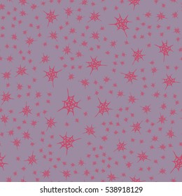 Stylized cobweb seamless pattern. Can be use for background, fabric, wrapping and others.