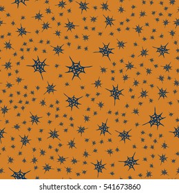 Stylized cobweb seamless pattern. Can be use for background, fabric, wrapping and others.