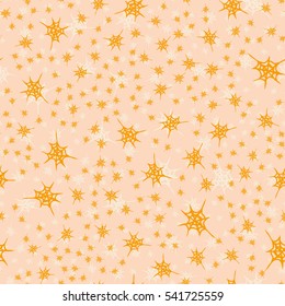 Stylized cobweb seamless pattern. Can be use for background, fabric, wrapping and others.