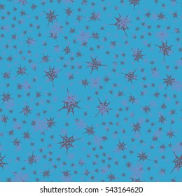 Stylized cobweb seamless pattern. Can be use for background, fabric, wrapping and others.
