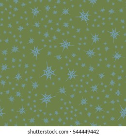 Stylized cobweb seamless pattern. Can be use for background, fabric, wrapping and others.