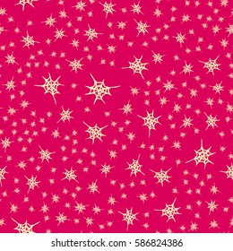 Stylized cobweb seamless pattern. Can be use for background, fabric, wrapping and others.