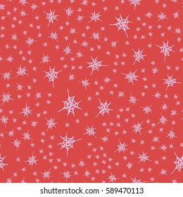 Stylized cobweb seamless pattern. Can be use for background, fabric, wrapping and others.