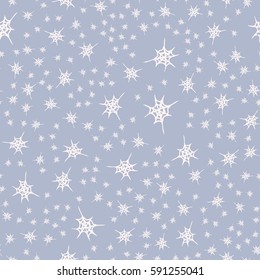Stylized cobweb seamless pattern. Can be use for background, fabric, wrapping and others.