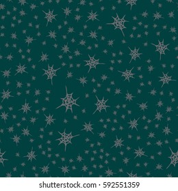 Stylized cobweb seamless pattern. Can be use for background, fabric, wrapping and others.