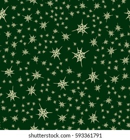 Stylized cobweb seamless pattern. Can be use for background, fabric, wrapping and others.