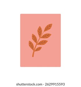 Vector de logotipo de hojas coloridas estilizadas