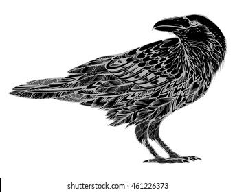 Featured image of post Simple Crow Line Art Almost files can be used for commercial