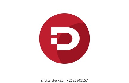 A stylized "D" that incorporates hidden meanings or visual metaphors. This logo is intriguing and memorable, suitable for brands that want to convey depth and complexity.