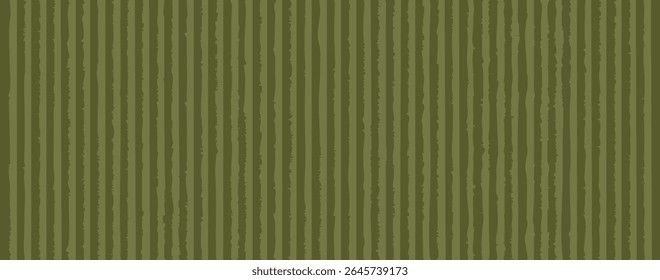 Stylized design featuring vertical green stripes with a textured effect. Ideal for decorative backgrounds, branding, fashion prints, and contemporary digital artwork. Vector illustration