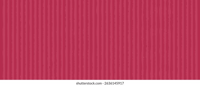 Stylized design featuring vertical red stripes with a textured effect. Ideal for decorative backgrounds, branding, fashion prints, and contemporary digital artwork. Vector illustration