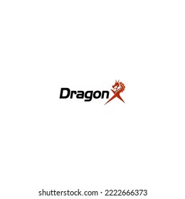 Diseño del logo de Dragon X .