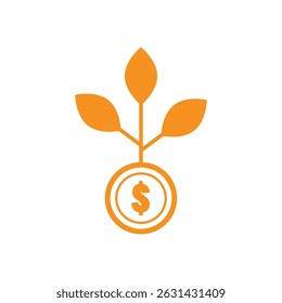 Stylized of Economic colorful logos and symbol