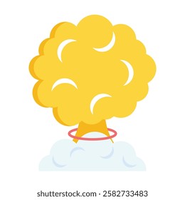 Stylized explosion icon representing bomb blasts, security threats, and emergency response to terrorist attacks.