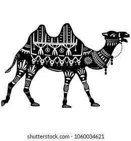 The stylized figure of decorative Camel