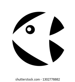 stylized fish in a circle