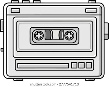 A stylized  flat