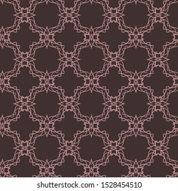 Stylized, floral motifs. Seamless pattern. EPS 10 Vector.