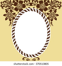 Stylized floral ornament