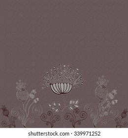 stylized flowers