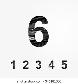 Stylized font. Application in posters , as a logo or other application