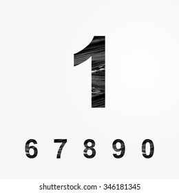 Stylized font. Application in posters , as a logo or other application