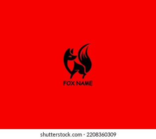 Stylized Fox in a beautiful design.