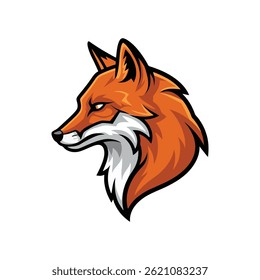 Stylized Fox Head for Esports Logo